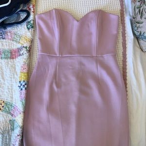 Lilac body con dress